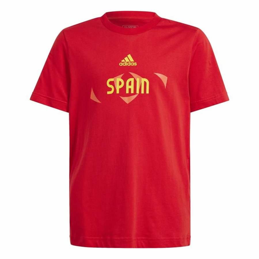 Kortrmet fodboldtrje til brn Adidas Espaa (7-8 r) #1