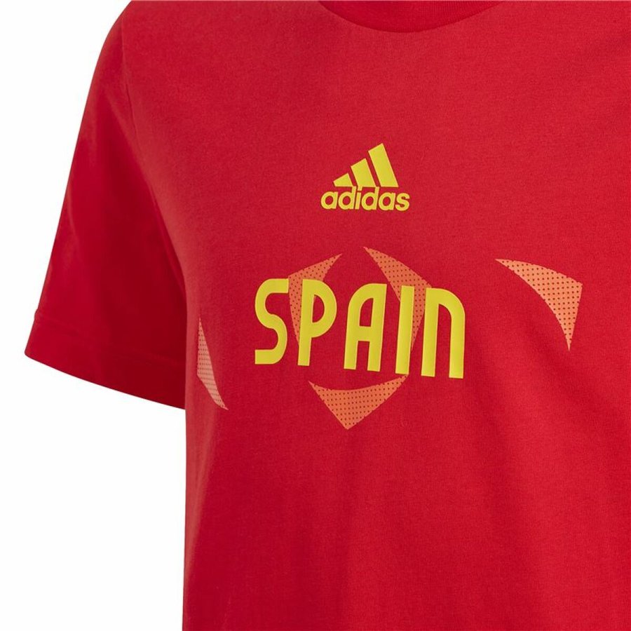 Kortrmet fodboldtrje til brn Adidas Espaa (7-8 r) #4