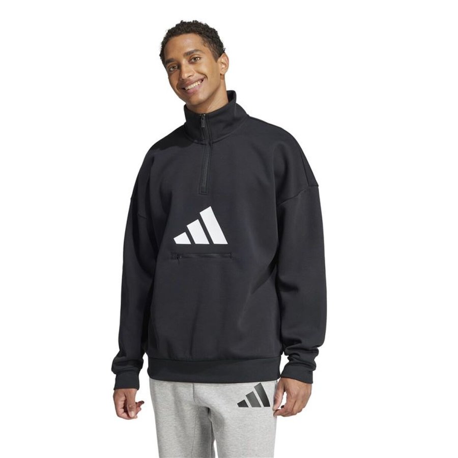 H�ttetr�je til M�nd Adidas Future Icons 3Bar Hz Sort #2