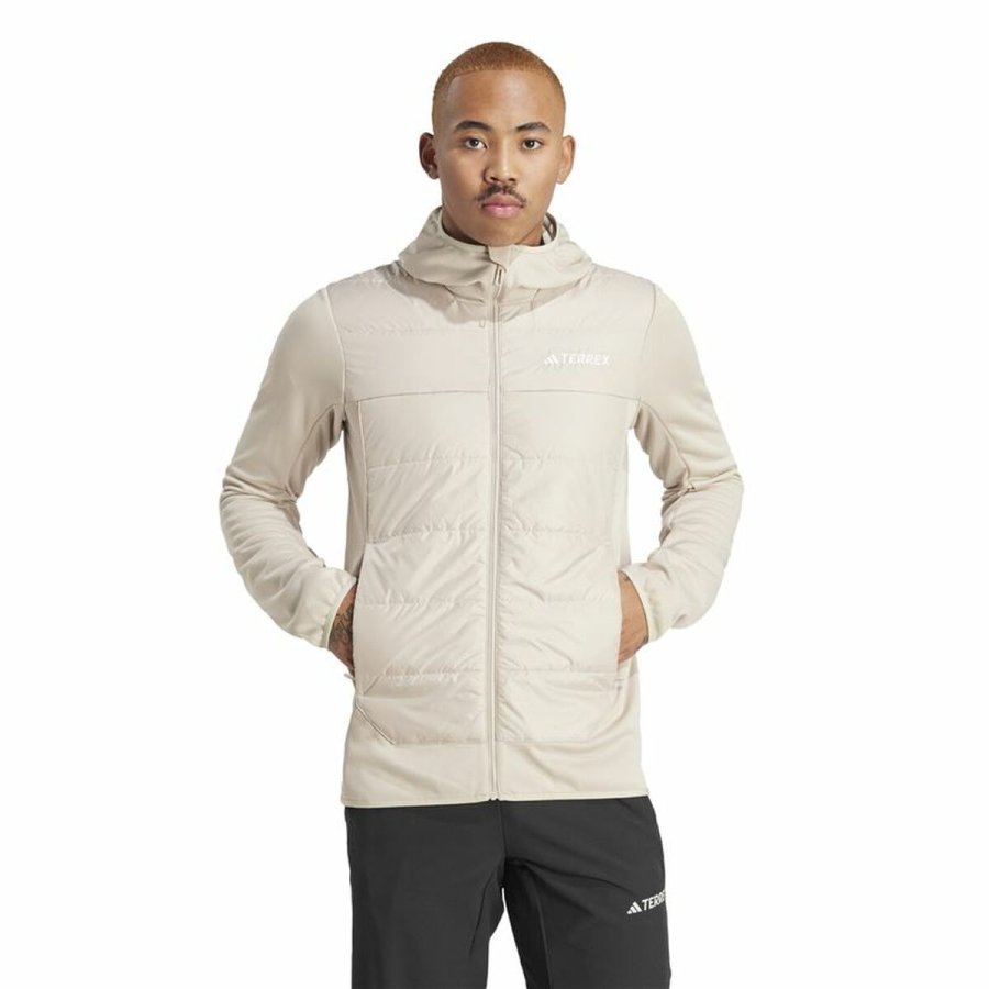 Sport Jakke til Mnd Adidas Multi Hyb Hvid #2