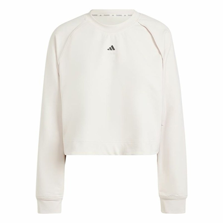 Sweaters uden H�tte til Kvinder Adidas Essentials Power Cover Up Hvid XS #1