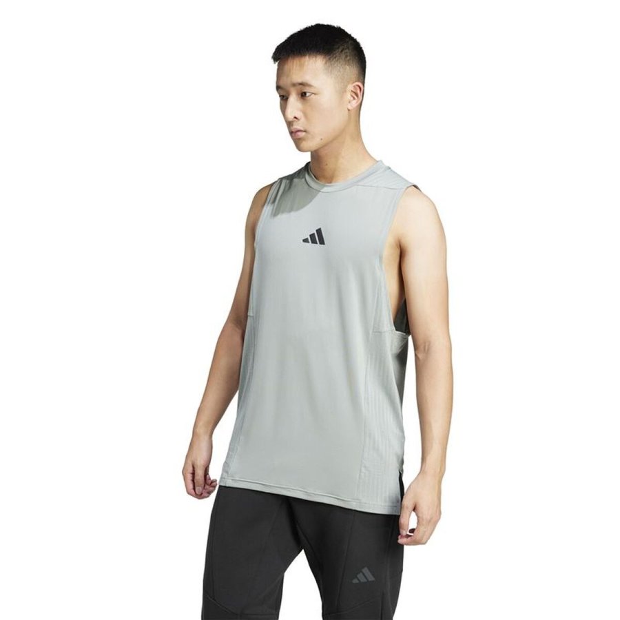 Kort�rmet T-shirt til M�nd Adidas JI8174 #2