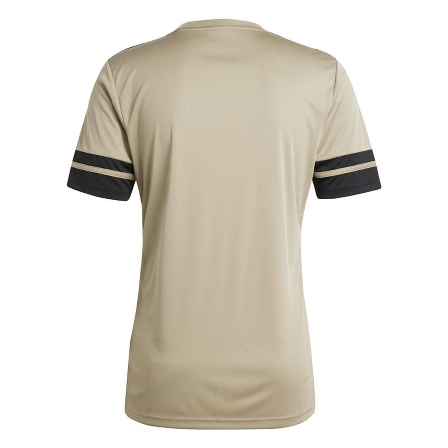 Kort�rmet fodboldtr�je til m�nd Adidas Squadra25 Jsy Beige #2