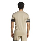 Kort�rmet fodboldtr�je til m�nd Adidas Squadra25 Jsy Beige #4