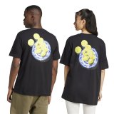 Kort�rmet T-shirt til M�nd Adidas Lemon Sort #5