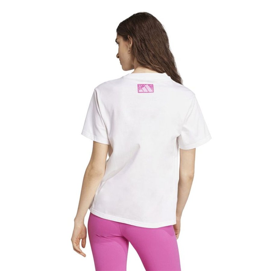 Kort�rmet T-shirt til Kvinder Adidas JN9107 (S) #3