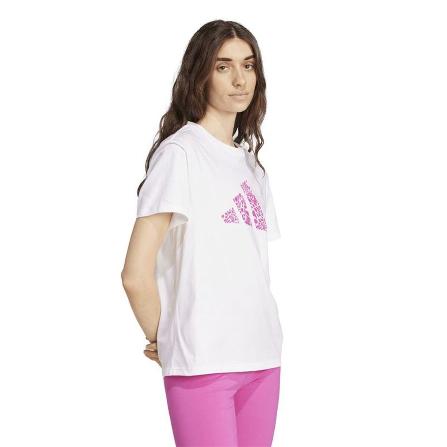 Kort�rmet T-shirt til Kvinder Adidas JN9107 (S) #4