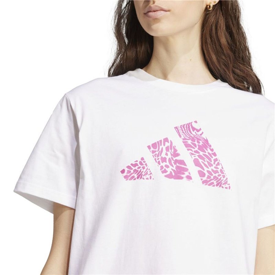 Kort�rmet T-shirt til Kvinder Adidas JN9107 (S) #5