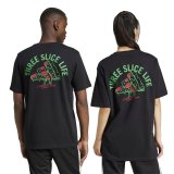 Kort�rmet T-shirt til M�nd Adidas Pizza Sort #3