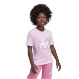 B�rne Kort�rmet T-shirt Adidas Lk Ice Pink #2