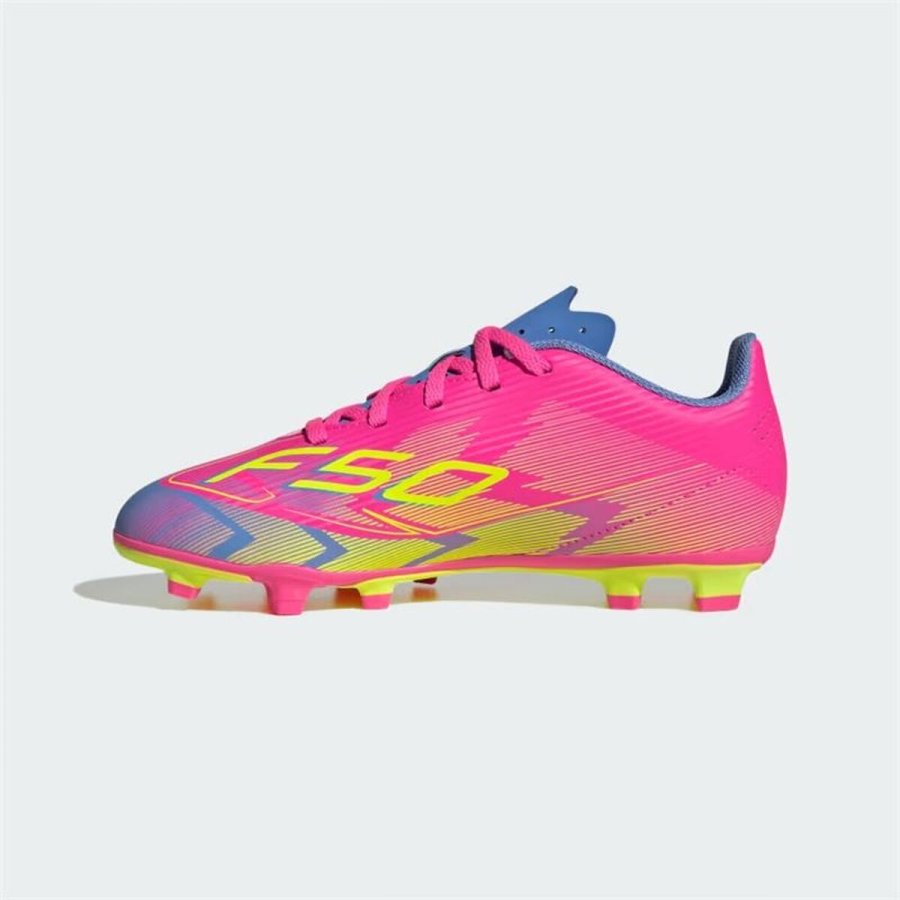 Fodboldst�vler til b�rn Adidas F50 Club Fg/Mg Fuchsia #2