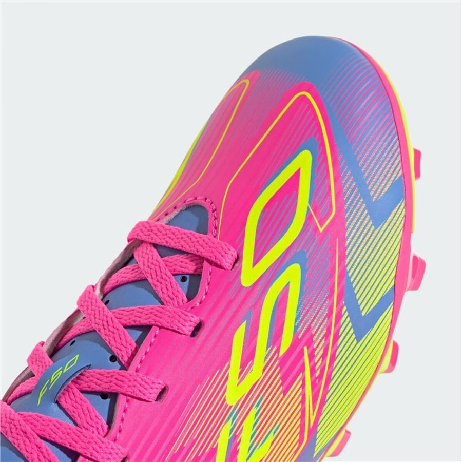Fodboldst�vler til b�rn Adidas F50 Club Fg/Mg Fuchsia #7