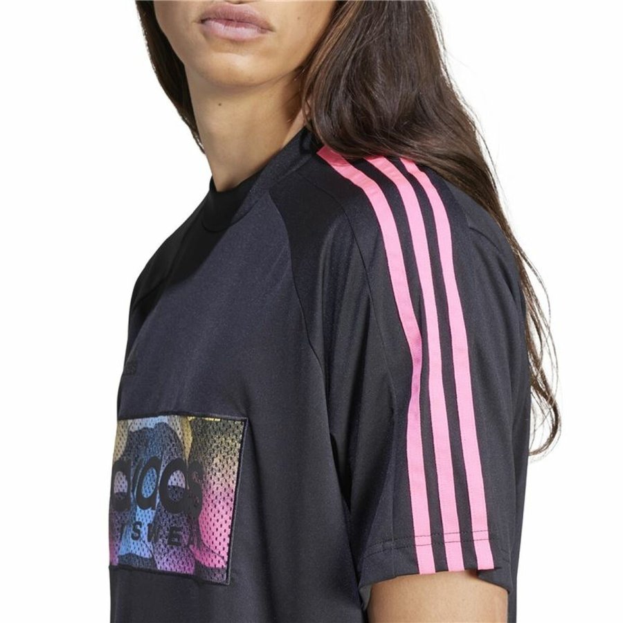 Kort�rmet T-shirt til M�nd Adidas Tiro Aop #5