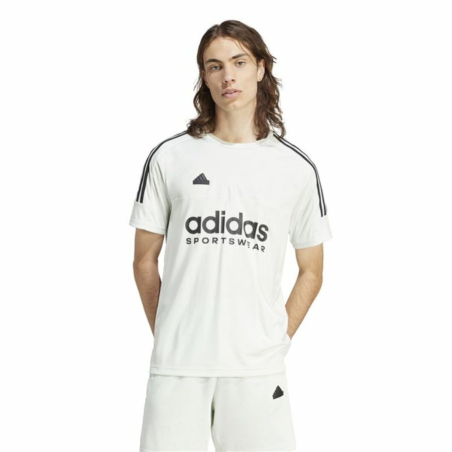 Kortrmet T-shirt til Mnd Adidas Tiro Q1 #2