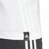 Kortrmet T-shirt til Mnd Adidas Codes Bos Graphic Hvid #4