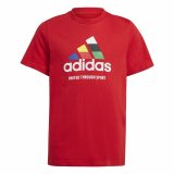 Unisex Kortrmet T-shirt Adidas Tiro Nations Pack Graphic Rd #1