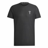Kortrmet T-shirt til Mnd Adidas Running Ice Cream Graphic Sort #1