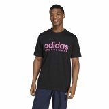 Kortrmet T-shirt til Mnd Adidas House Of Tiro Summer Linear Graphic Sort #2