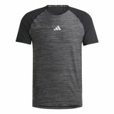 Kortrmet T-shirt til Mnd Adidas Gym+ Training Sort Gr #1