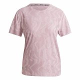 Kortrmet T-shirt til Kvinder Adidas Ultimate Engineered Pink #1