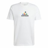Kortrmet T-shirt til Mnd Adidas House Of Tiro Nations Graphic Hvid #1