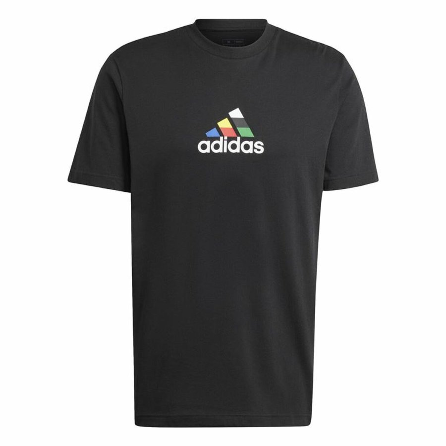Kortrmet T-shirt til Mnd Adidas House Of Tiro Nations Graphic Sort #1