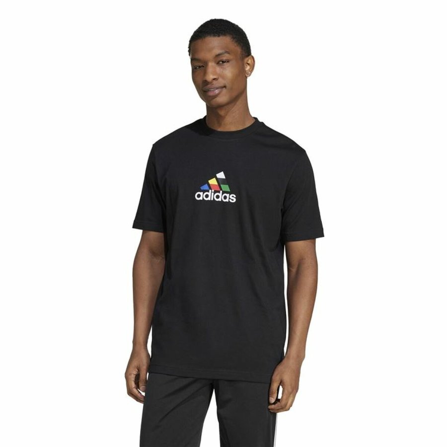 Kortrmet T-shirt til Mnd Adidas House Of Tiro Nations Graphic Sort #5