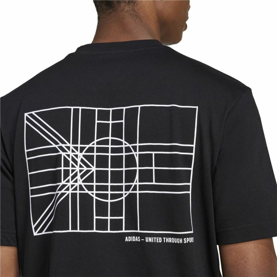 Kortrmet T-shirt til Mnd Adidas House Of Tiro Nations Graphic Sort #4