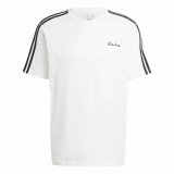 Kortrmet T-shirt til Mnd Adidas Gallery Graphic Hvid #1