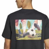 Kortrmet T-shirt til Mnd Adidas Gallery Graphic Sort #5