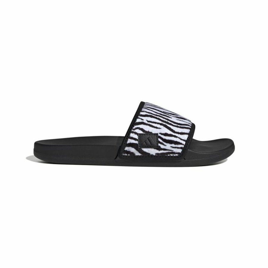 Klipklappere til damer Adidas Adilette Comfort Sort #1