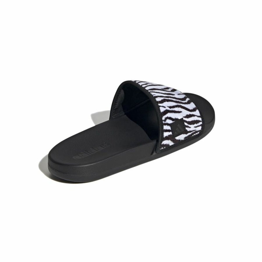 Klipklappere til damer Adidas Adilette Comfort Sort #6