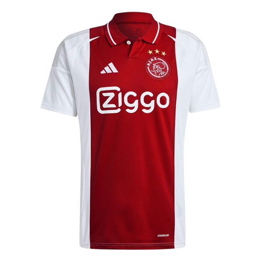 Kort�rmet fodboldtr�je til m�nd Adidas Ajax Amsterdam 24/25 Home #1