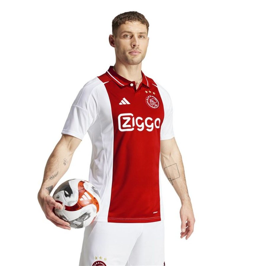 Kort�rmet fodboldtr�je til m�nd Adidas Ajax Amsterdam 24/25 Home #5
