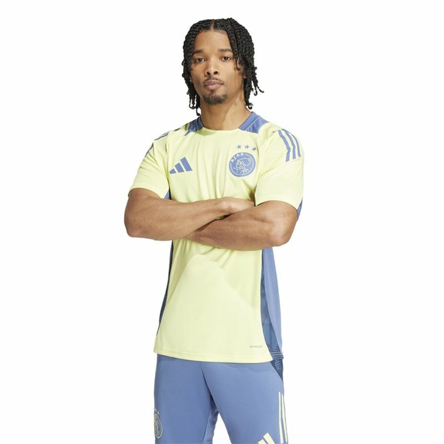Fodboldtrje Adidas Ajax Amsterdam 24/25 Gul #3