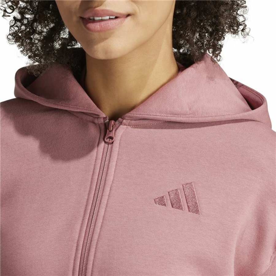 H�ttetr�je til Kvinde Adidas All Szn Fleece Full-Zip Hoodie #4