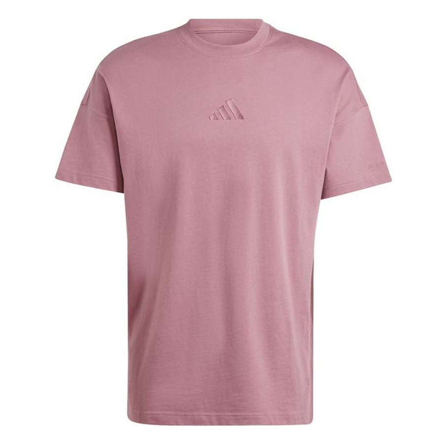 Kortrmet T-shirt til Mnd Adidas All Szn Pink #1