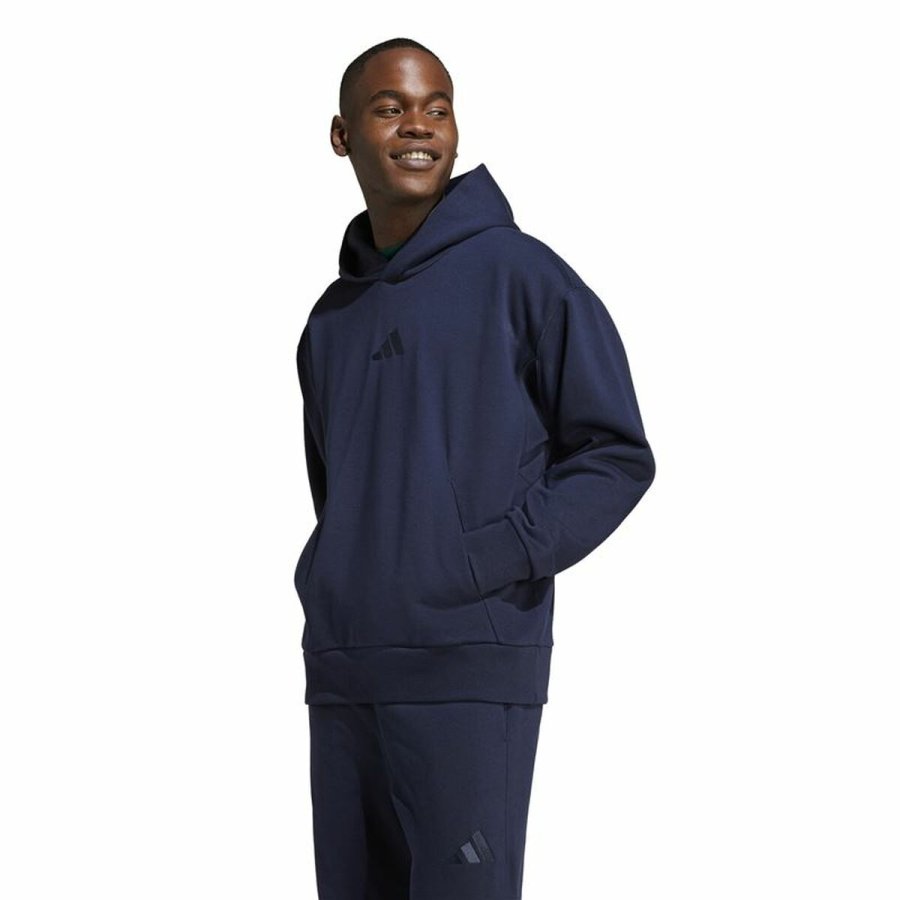 Httetrje til Mnd Adidas All Szn Fleece Hoodie Bl XL #2