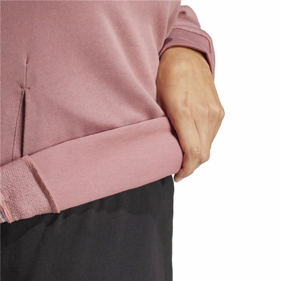 Httetrje til Kvinde Adidas All Szn French Terry Loose Hoodie Pink #6