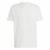 Kortrmet T-shirt til Mnd Adidas All Szn Graphic Hvid #1