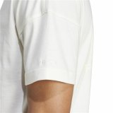 Kortrmet T-shirt til Mnd Adidas All Szn Graphic Hvid #5