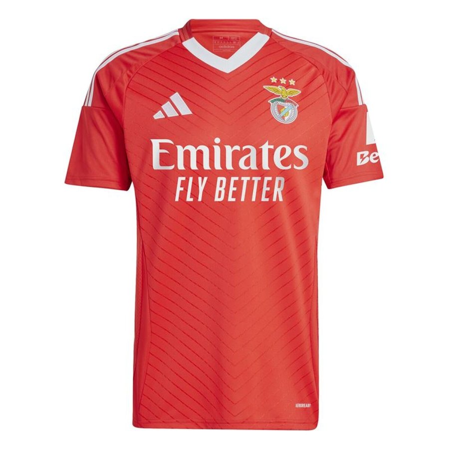 Kort�rmet fodboldtr�je til m�nd Adidas SLB Benfica 24/25 #3