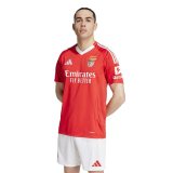 Kort�rmet fodboldtr�je til m�nd Adidas SLB Benfica 24/25 #1