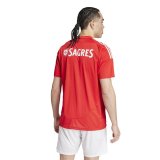 Kort�rmet fodboldtr�je til m�nd Adidas SLB Benfica 24/25 #2