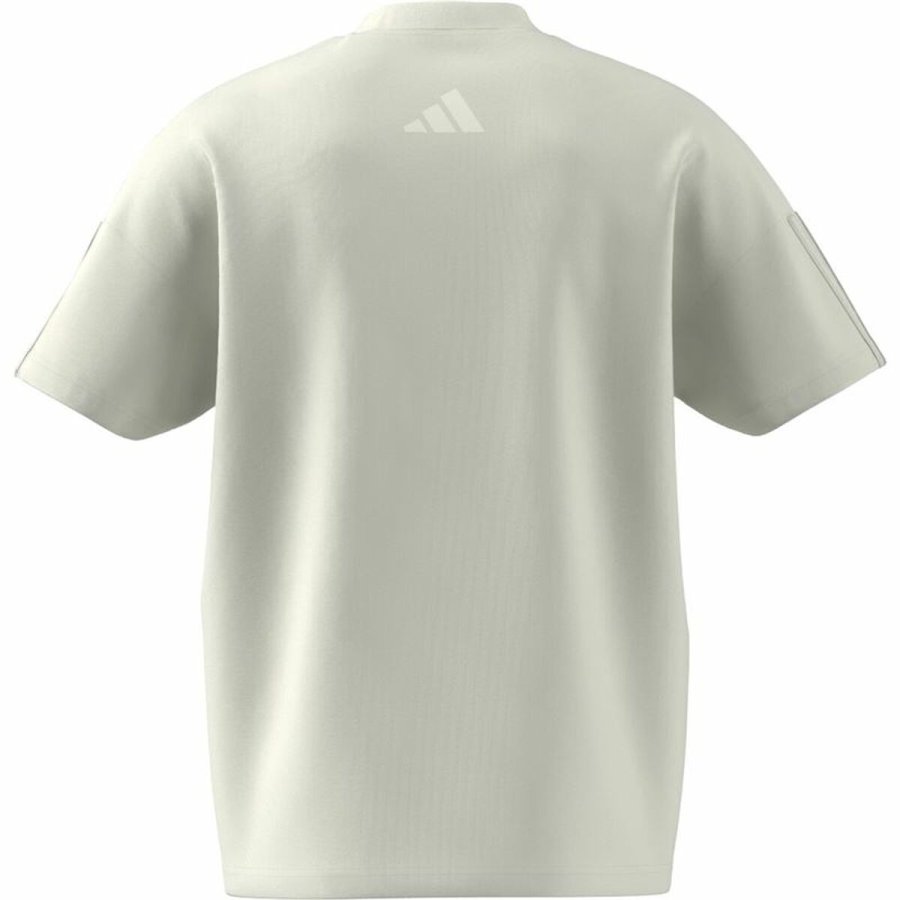 Kortrmet T-shirt til Mnd Adidas All Szn Graphic Seasonal Hvid #2