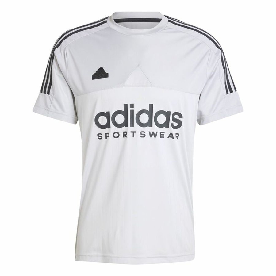 Kortrmet T-shirt til Mnd Adidas Tiro Gr #1