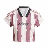 Kortrmet T-shirt til Kvinder Adidas Tiro Cut Pink #1