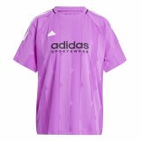 Kortrmet T-shirt til Mnd Adidas Tiro Cut 3 Lilla #1