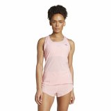 Kortrmet T-shirt til Mnd Adidas Adizero Pink #2