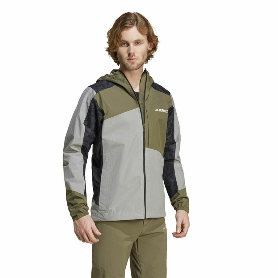 Sport Jakke til Mnd Adidas Terrex Xperior Hybrid Multifarvet #4